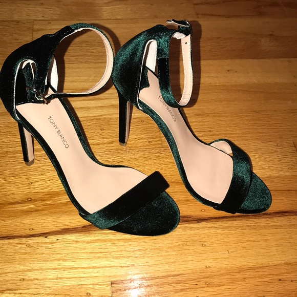 tony bianco green heels